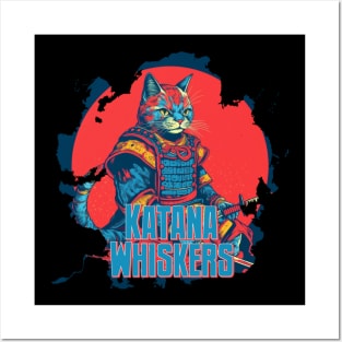 Katana Whiskers Posters and Art